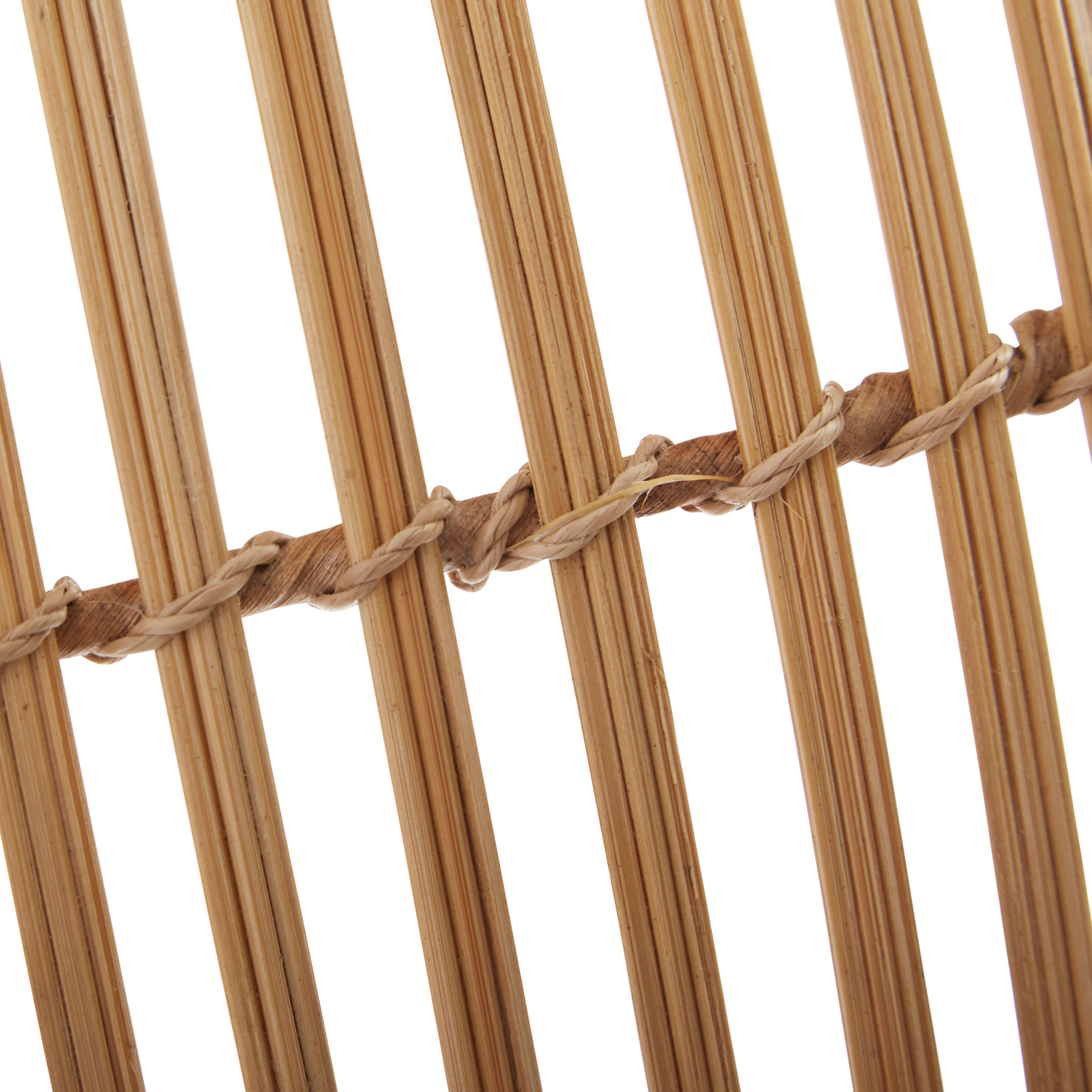 Pendel Bubble - Naturlig bambus - Bambus og jern - H: 50 Ø: 60 cm - Muubs - DesignGaragen.dk