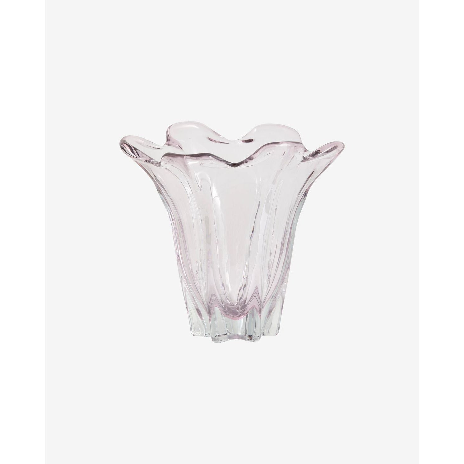 Masta Glass Vase - H22 cm - Lysrosa