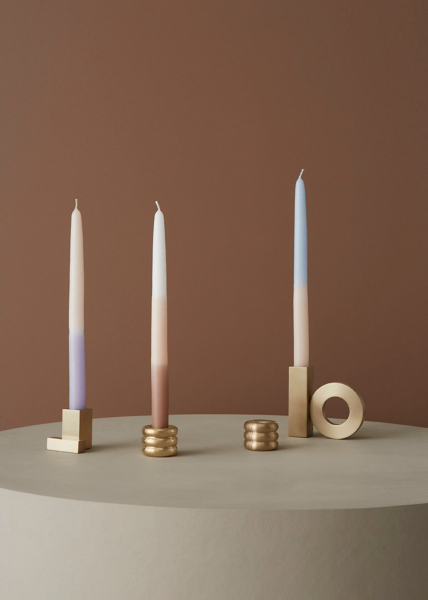 Oyoy Living Savi Candlestick - Massiv messing - Messing