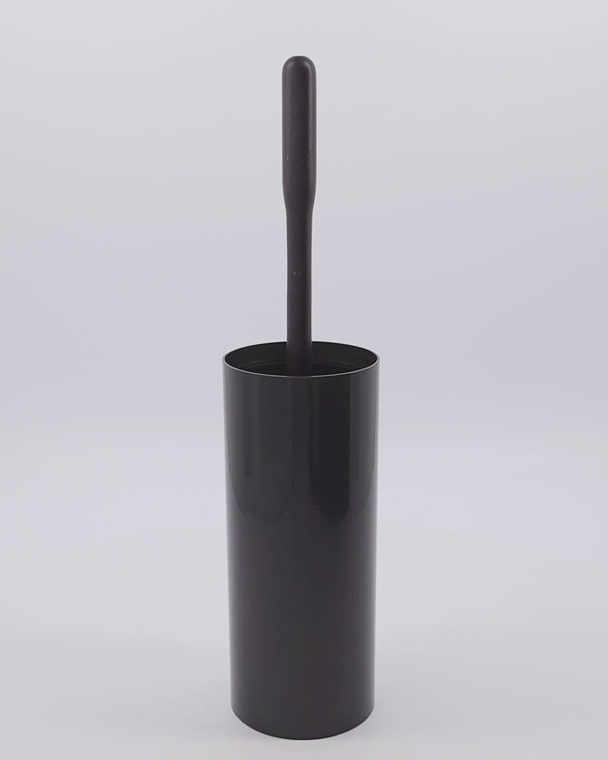 Huslege toalettbørste, ganske enkelt, jern-H: 25 cm, dia: 10 cm