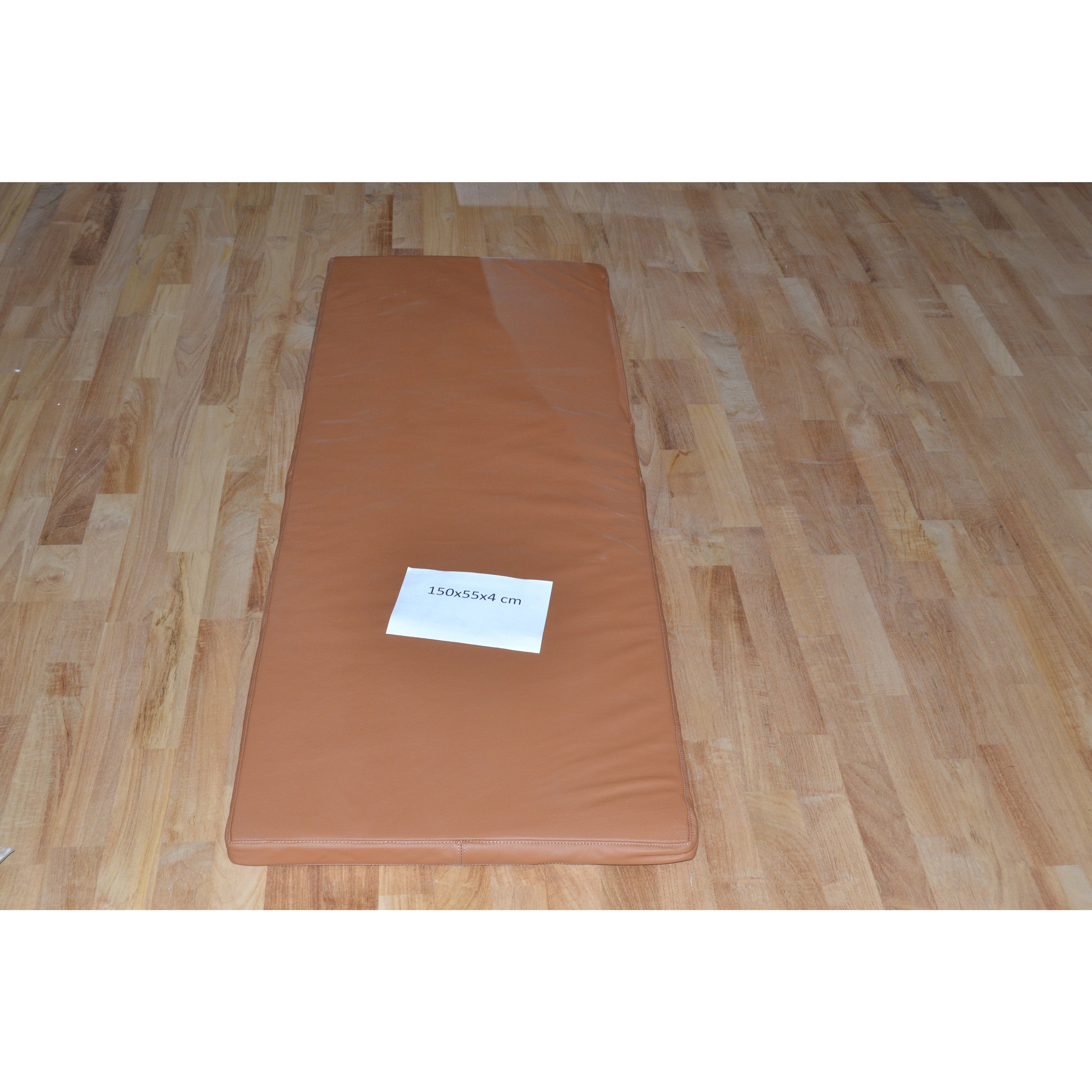 Cognac skinnpute 150x55x4 cm