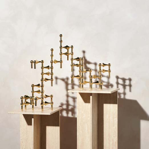 STOFF Nagel Stage, massiv messing - STOFF - DesignGaragen.dk