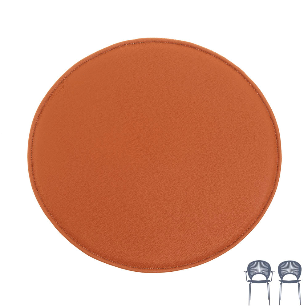 Luksus cognac læderhynde til Nanna Ditzel Trinidad stolen - Hynder til Nanna Ditzel Trinidad stolen - DesignGaragen.dk