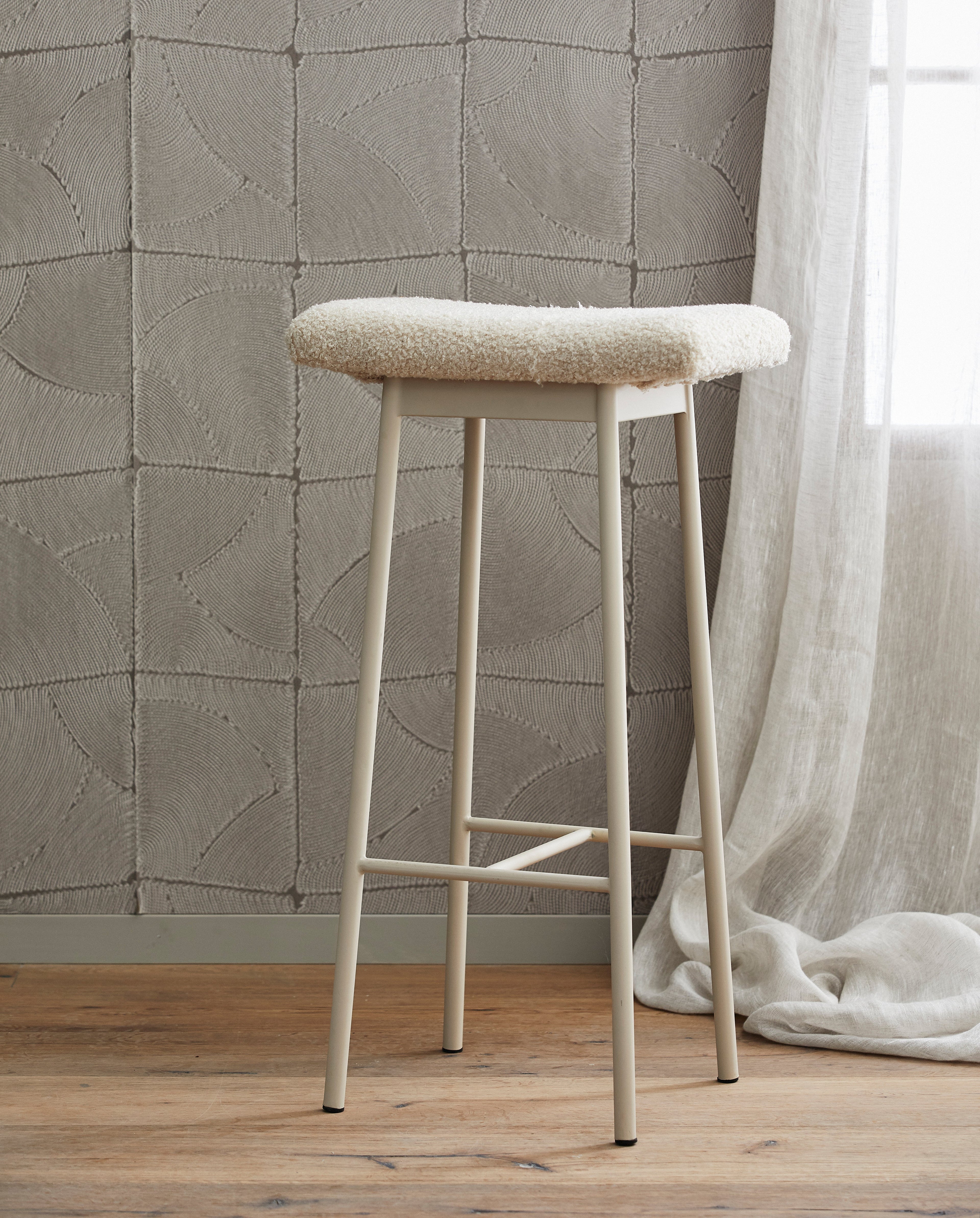 Zala barkrakk med imitasjon Lambskin - beige