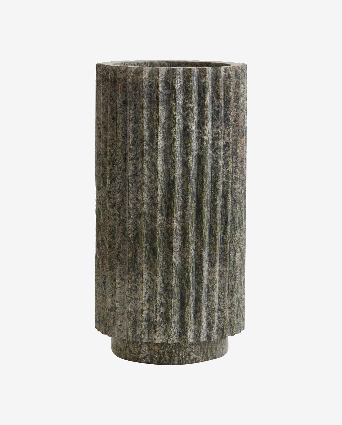 Loon Vase - grønn marmor