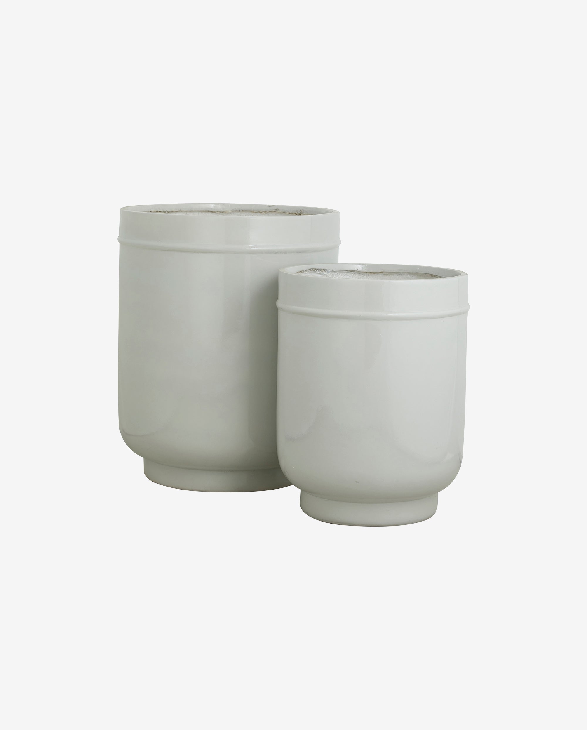 Eday Herbal Pots - 2 stk. - H56/46 cm - Grå