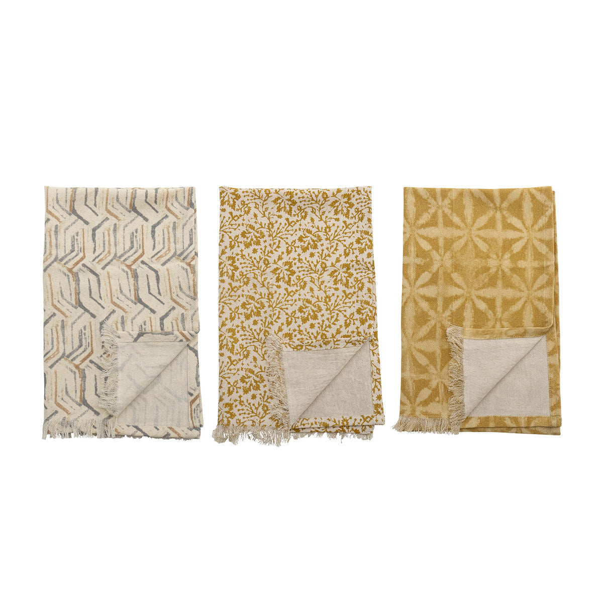 Bloomingville Bejan tehåndkle, brunt, bomull