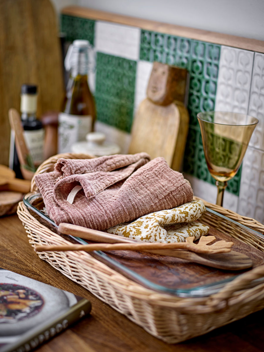 Bloomingville Bejan tehåndkle, brunt, bomull