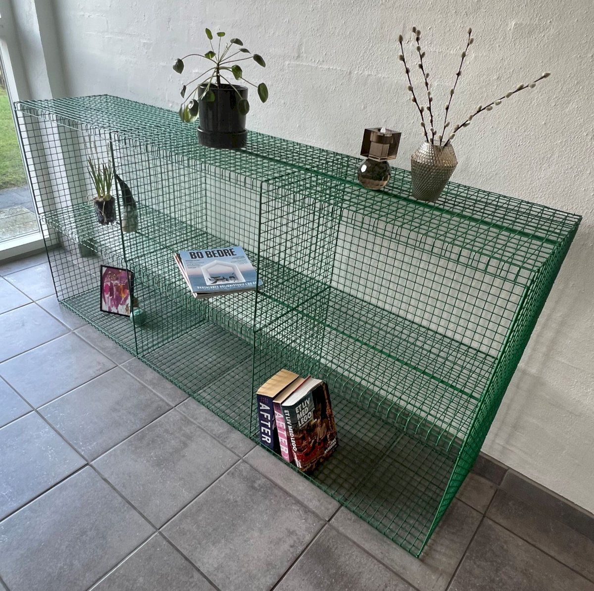 Kalager Design WIRE RACK, Signalgrønn