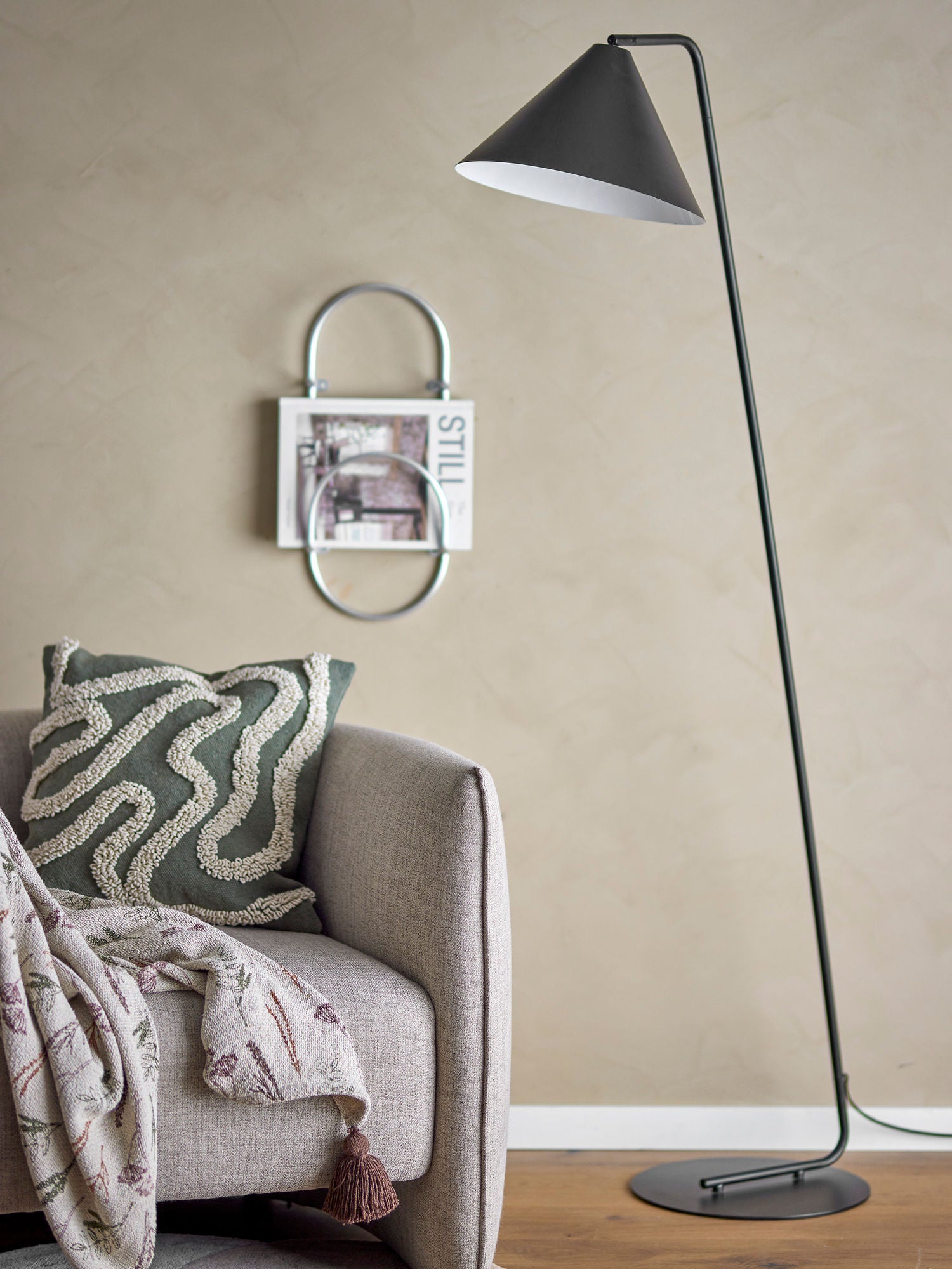 Bloomingville Latisha Gulvlampe, Sort, Metal - Bloomingville - DesignGaragen.dk
