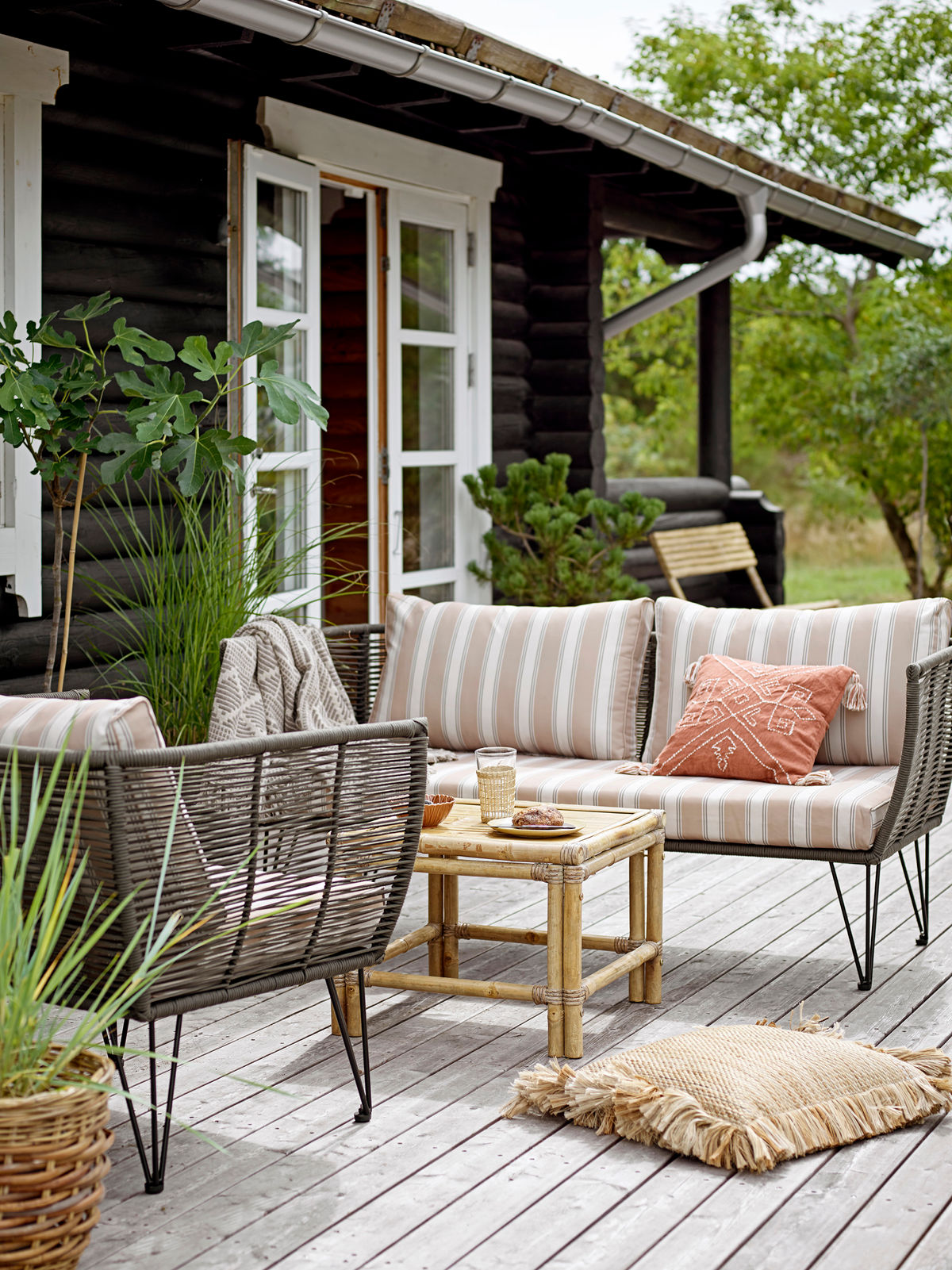 Bloomingville Mundo sofa, grønt, metall