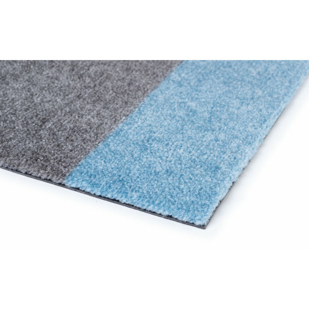 STRIPES HORISONTAL - LYS/STØVET BLÅ/STÅLGRÅ - Tica Copenhagen - DesignGaragen.dk