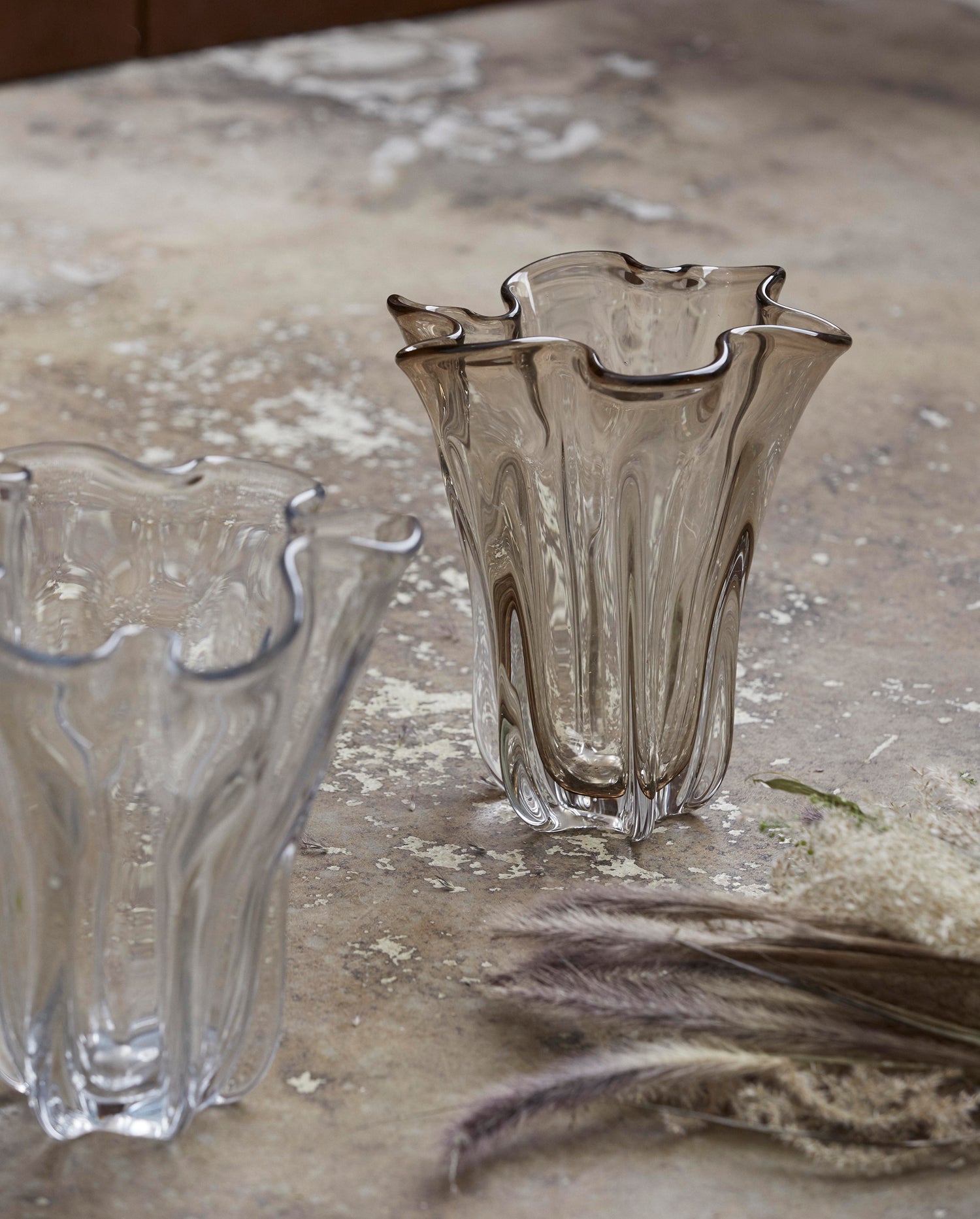 Komnio Vase - lysebrun