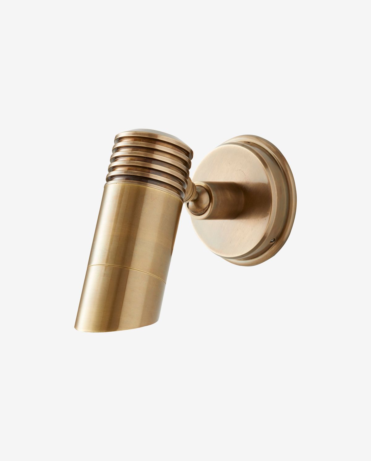 Bragi vegglampe, utendørs - messing