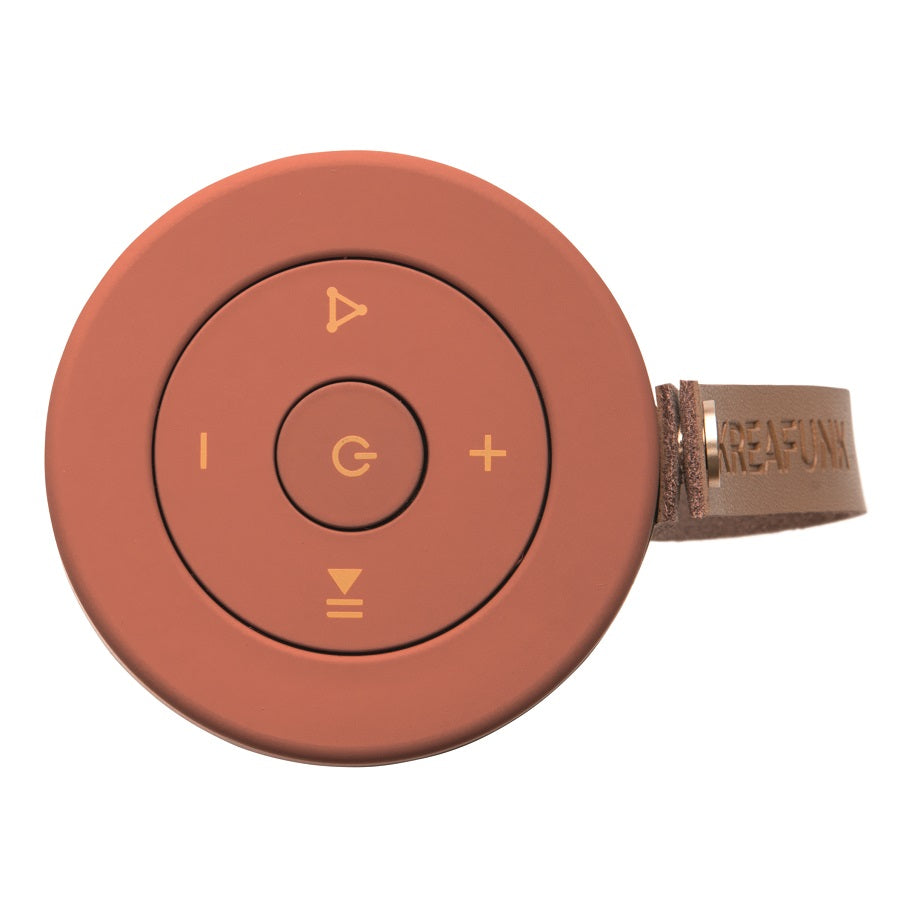 Kreafunk - Trådløs høyttaler med stropp aFUNK korall bronse