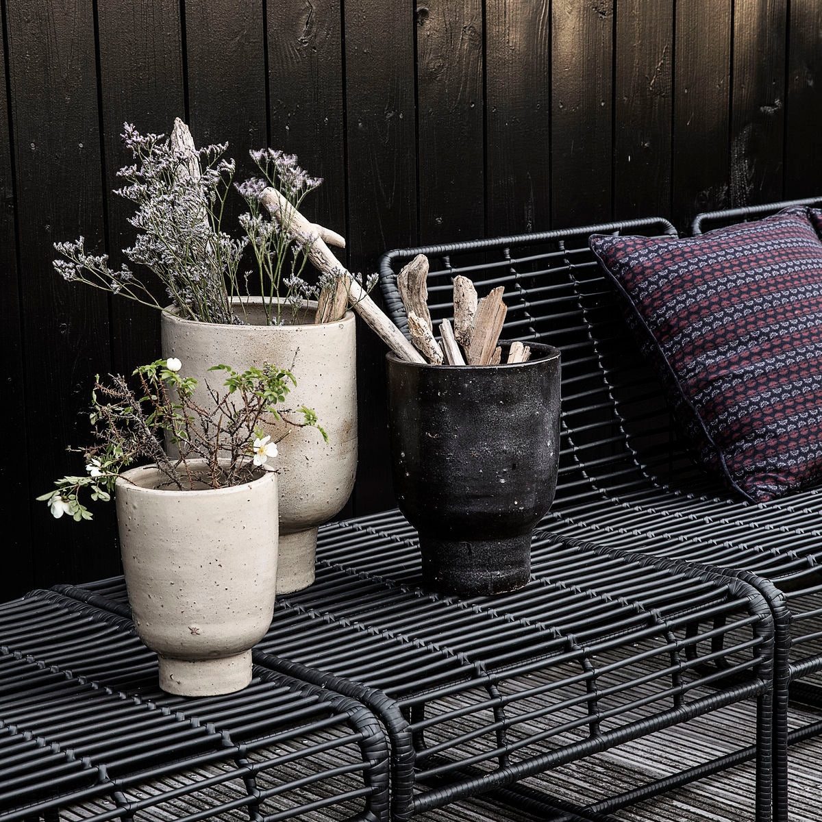 House Doctor-Urtepotte, Artist, Beige