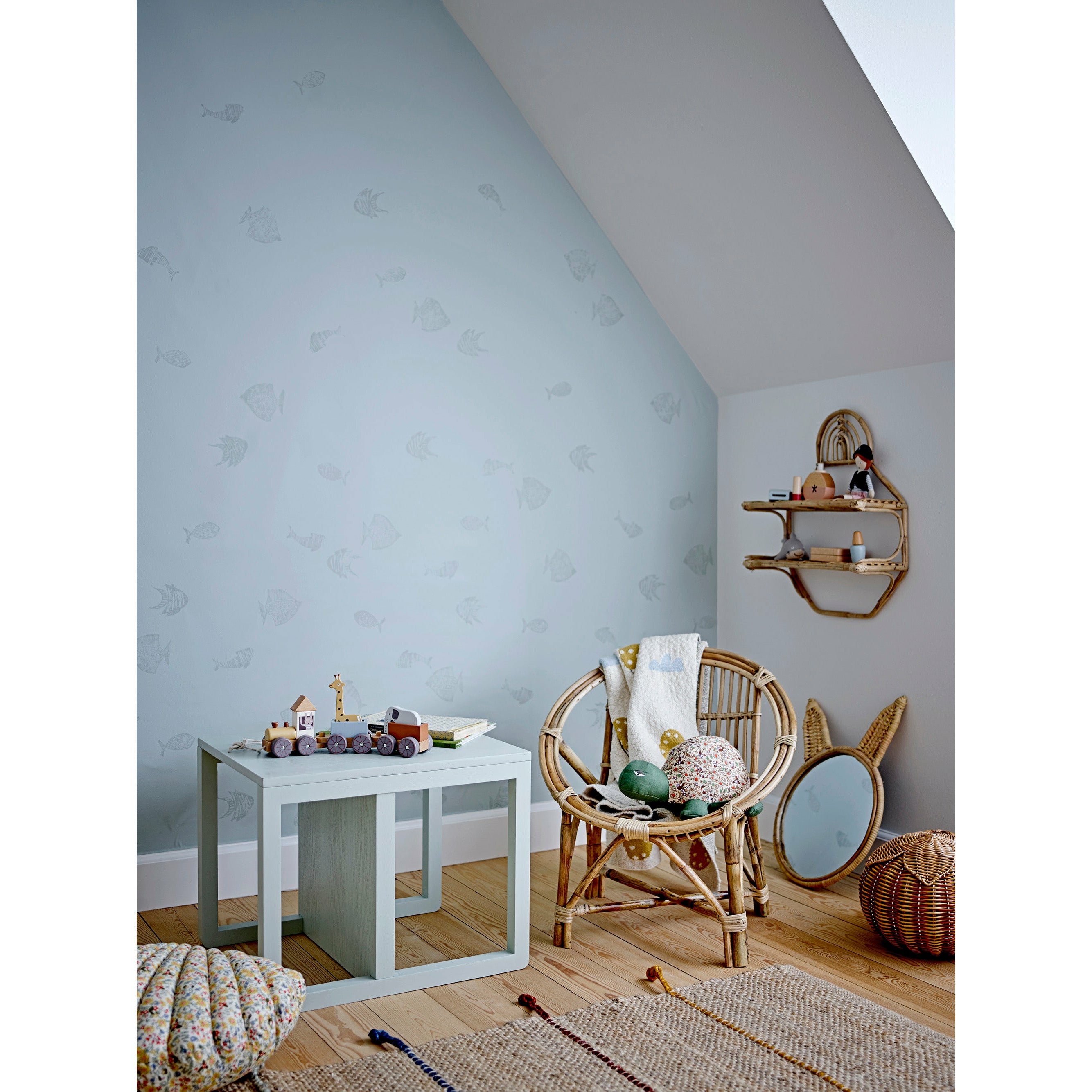 BLOOMINGVILLE MINI Daisy Toy Make-up set, Rosa, Bøg - L22xH22xW7 cm, Set of 11 - DesignGaragen.dk.