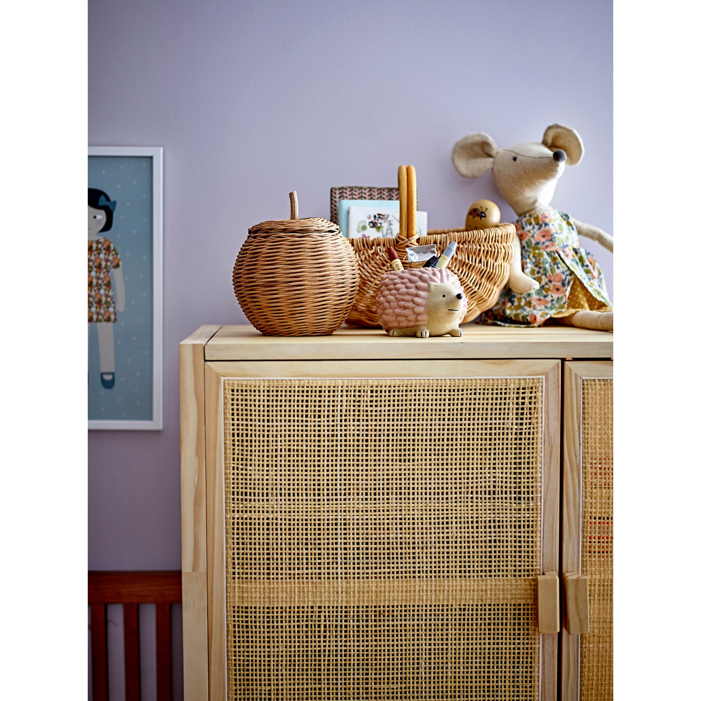 BLOOMINGVILLE MINI Philine Soft Toy, Natur, Bomuld - L18xH53,5xW15,5 cm - DesignGaragen.dk.