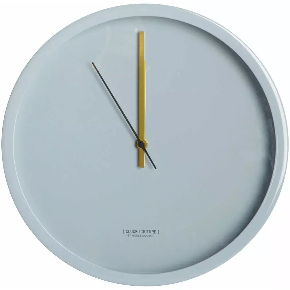 House Doctor - Clock Couture, Wallur, Gray Ø30 CM