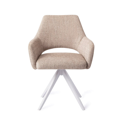 Yanai Dining Chair Biscuit Beach