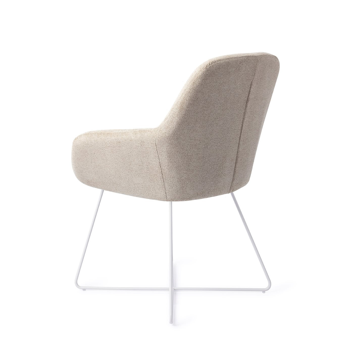 Kushi Dining Chair Ivory Ivy