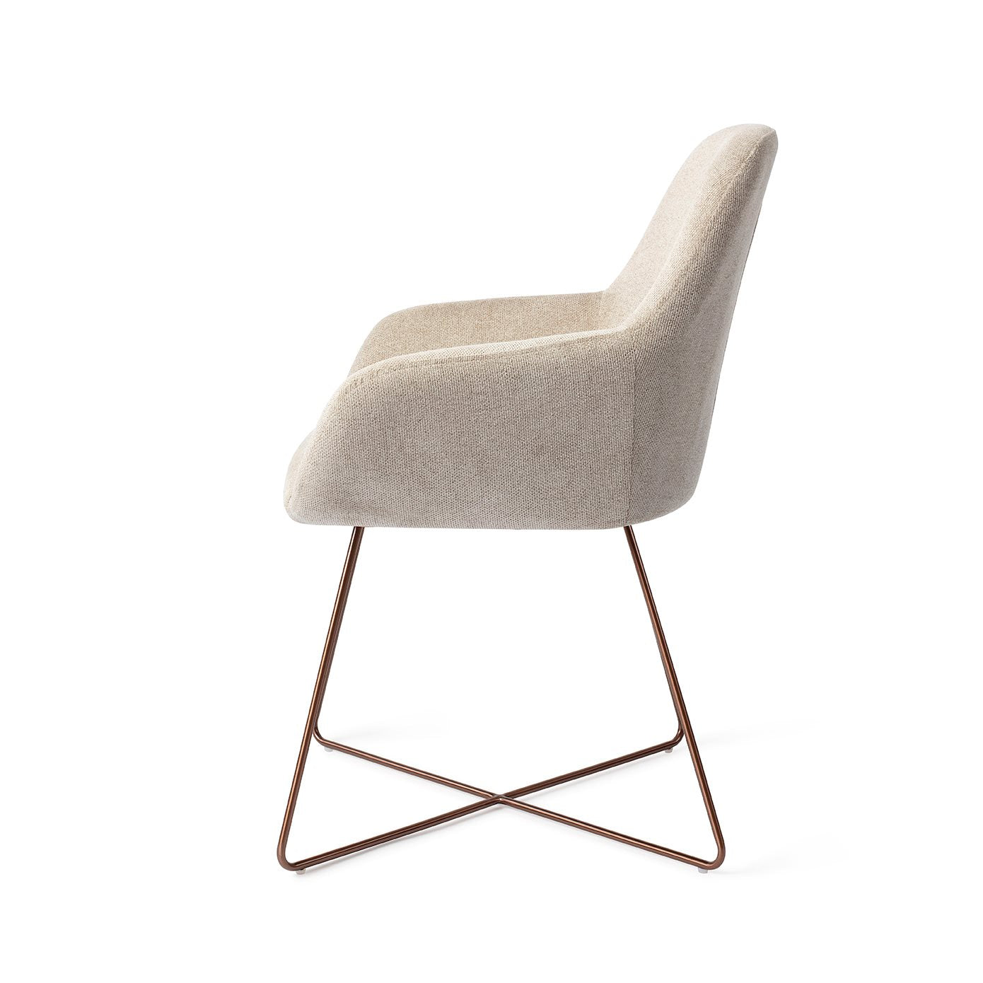 Kushi Dining Chair Ivory Ivy