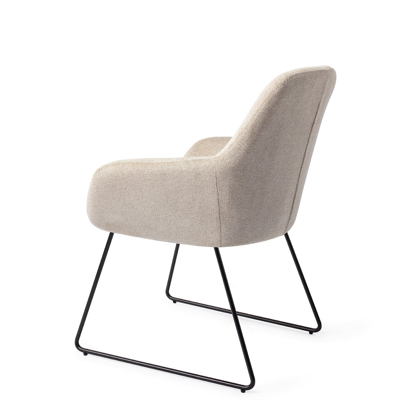 Kushi Dining Chair Ivory Ivy