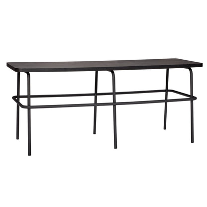 Hübsch Ash Bench Black