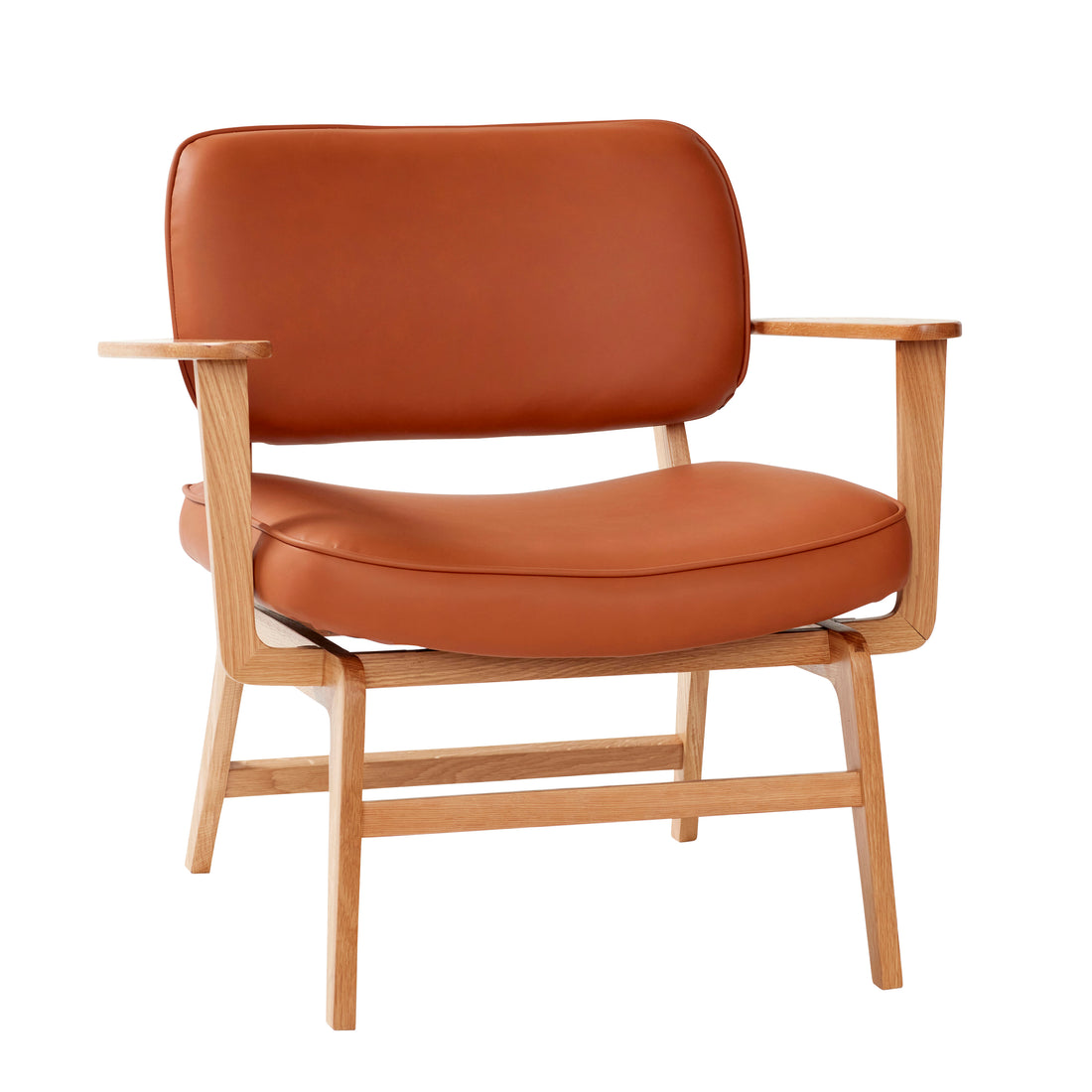 Hübsch Haze Lounge Chair Brown