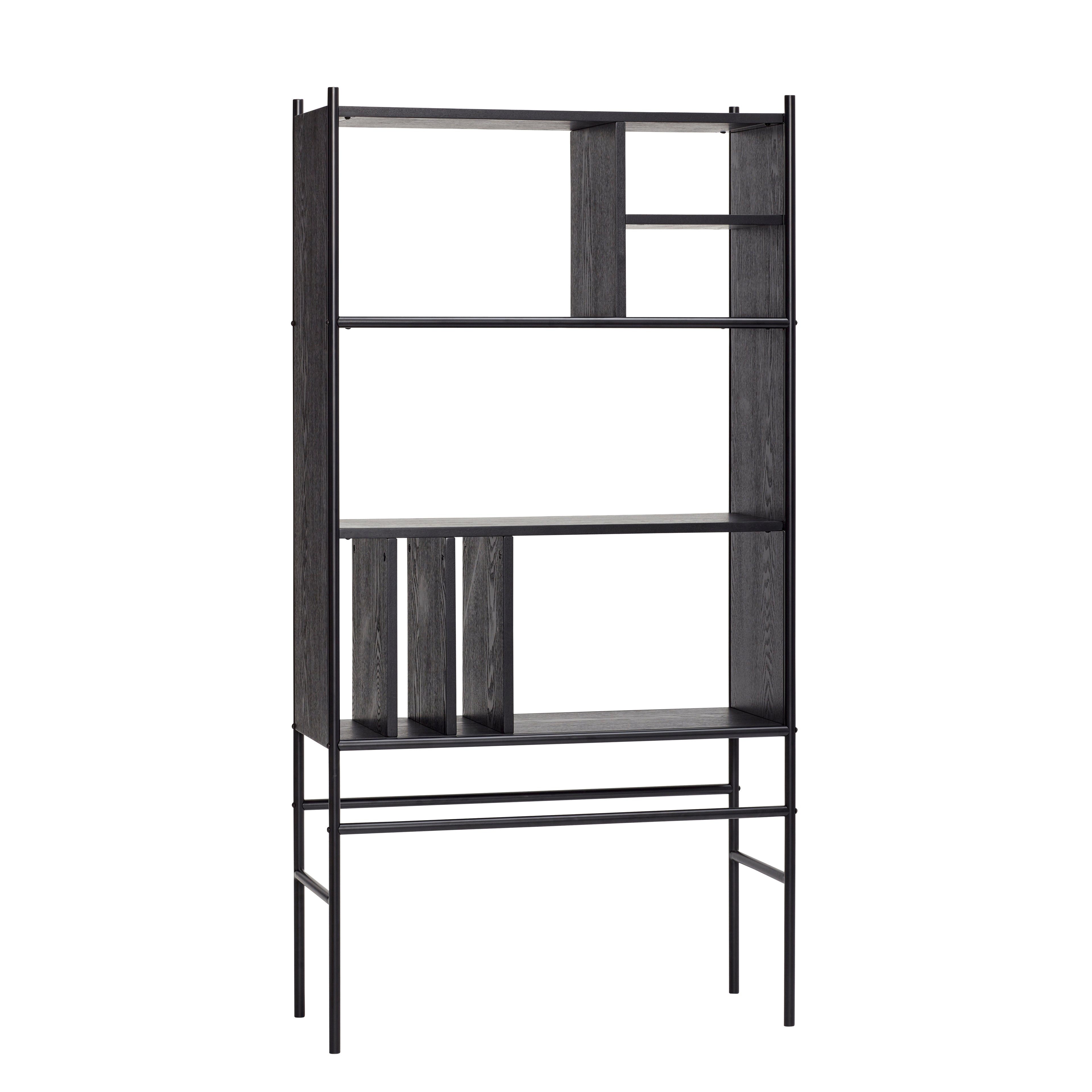 Del Shelf Black - 79x32xh160cm