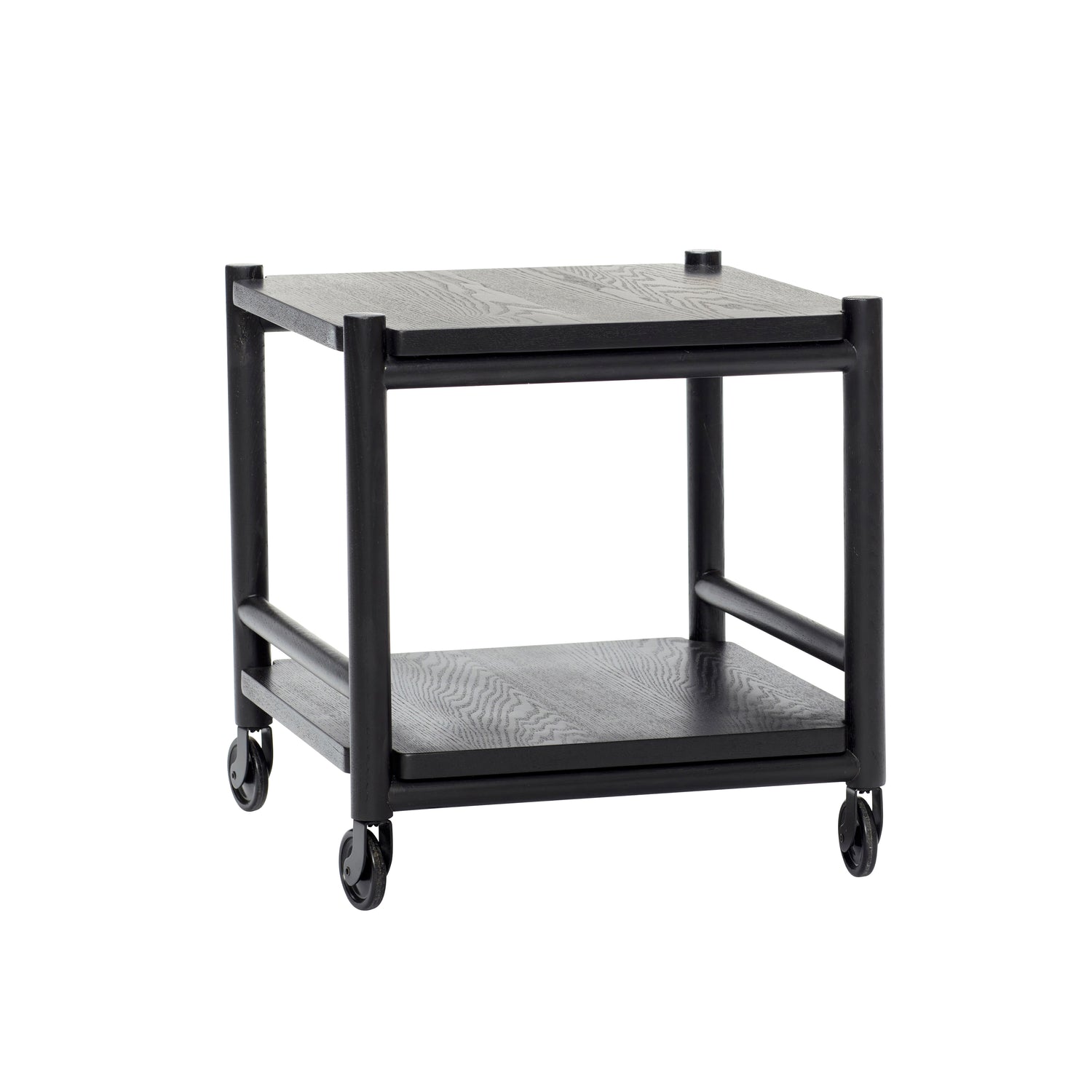 Hübsch Norm Rolling Table Black