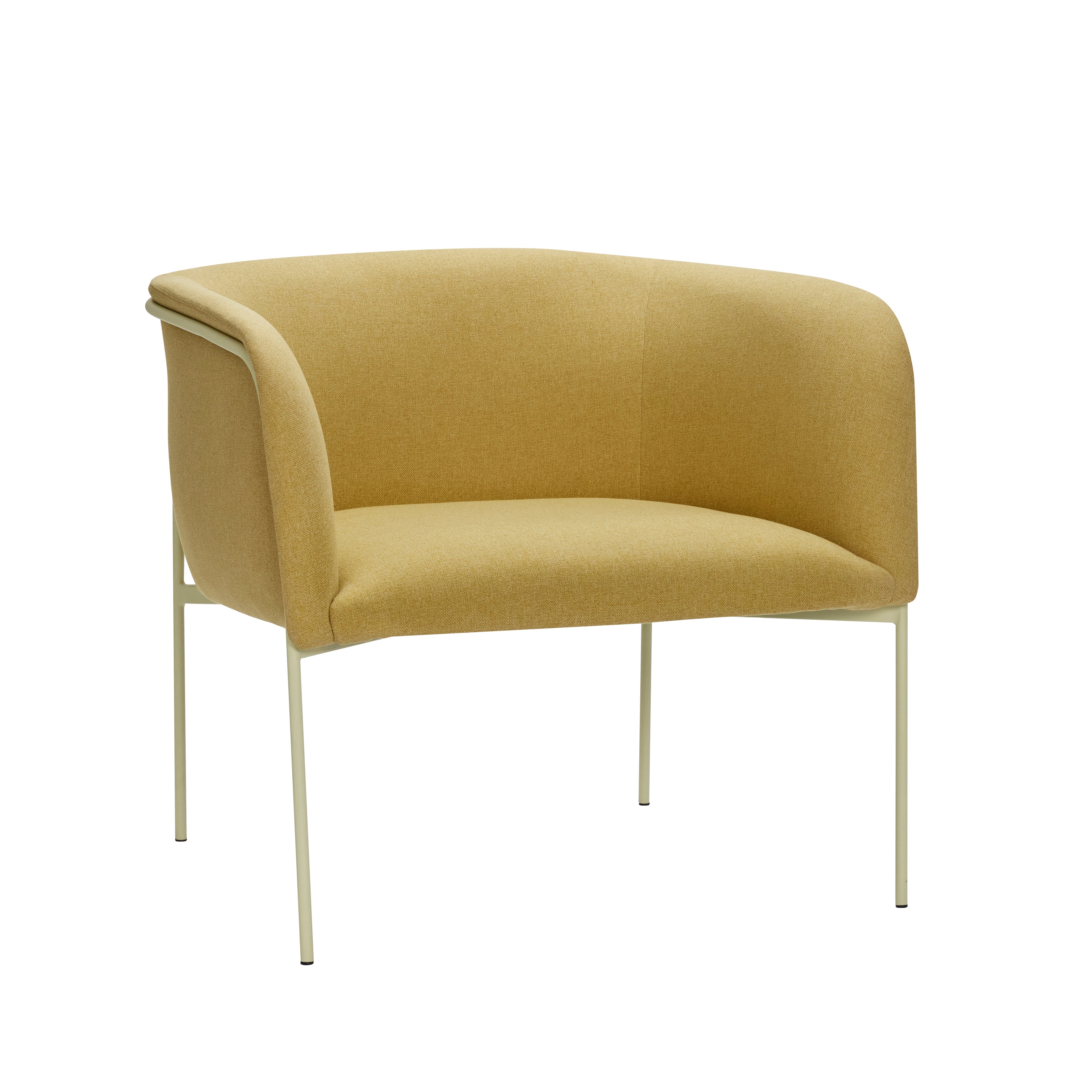 Hübsch Eyrie Lounge Chair Yellow