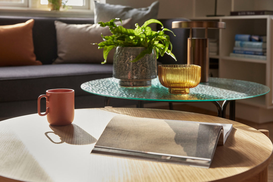 Orbit Sofabord Svart - ø80xh45cm