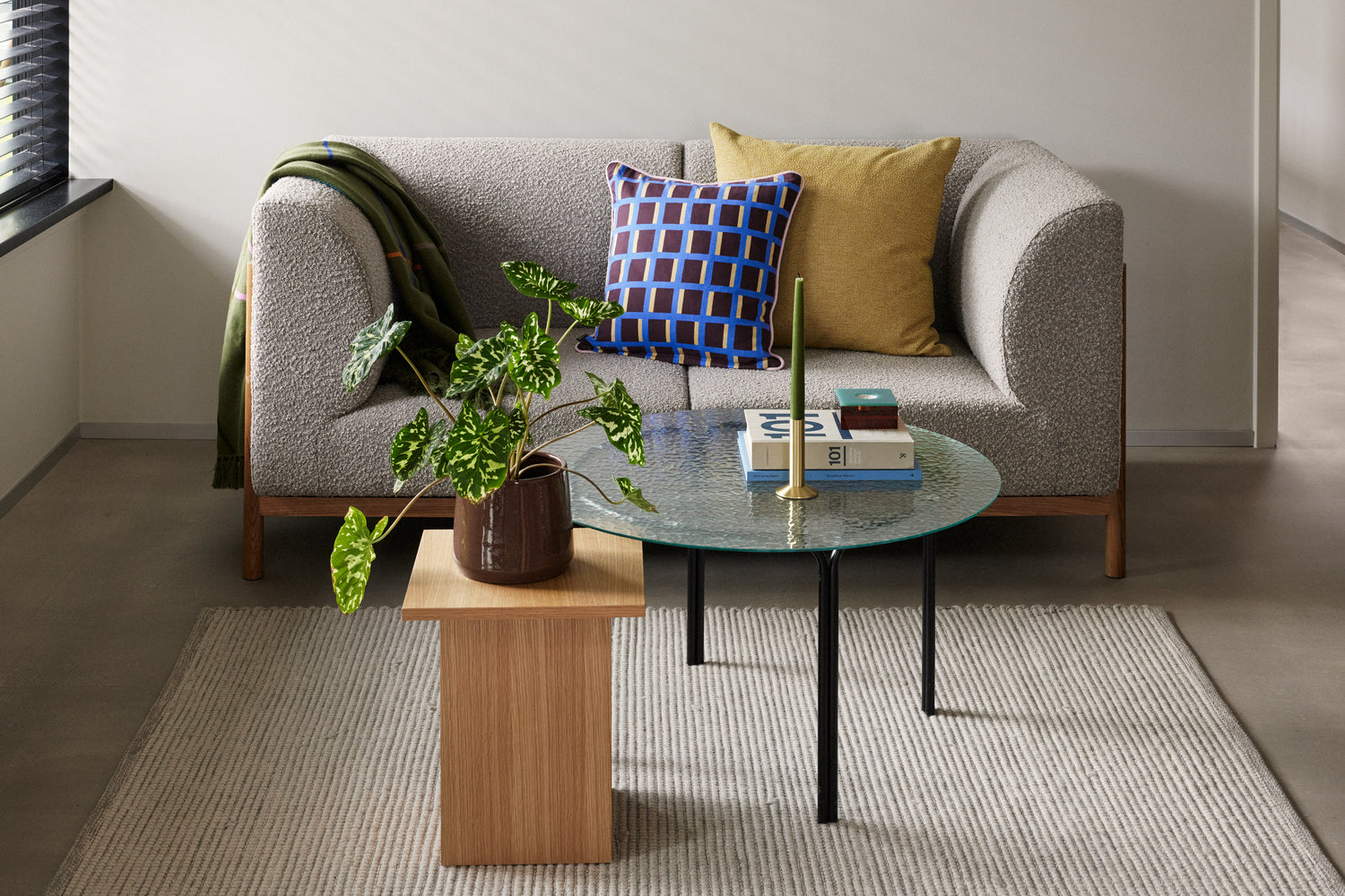 Orbit Sofabord Svart - ø80xh45cm