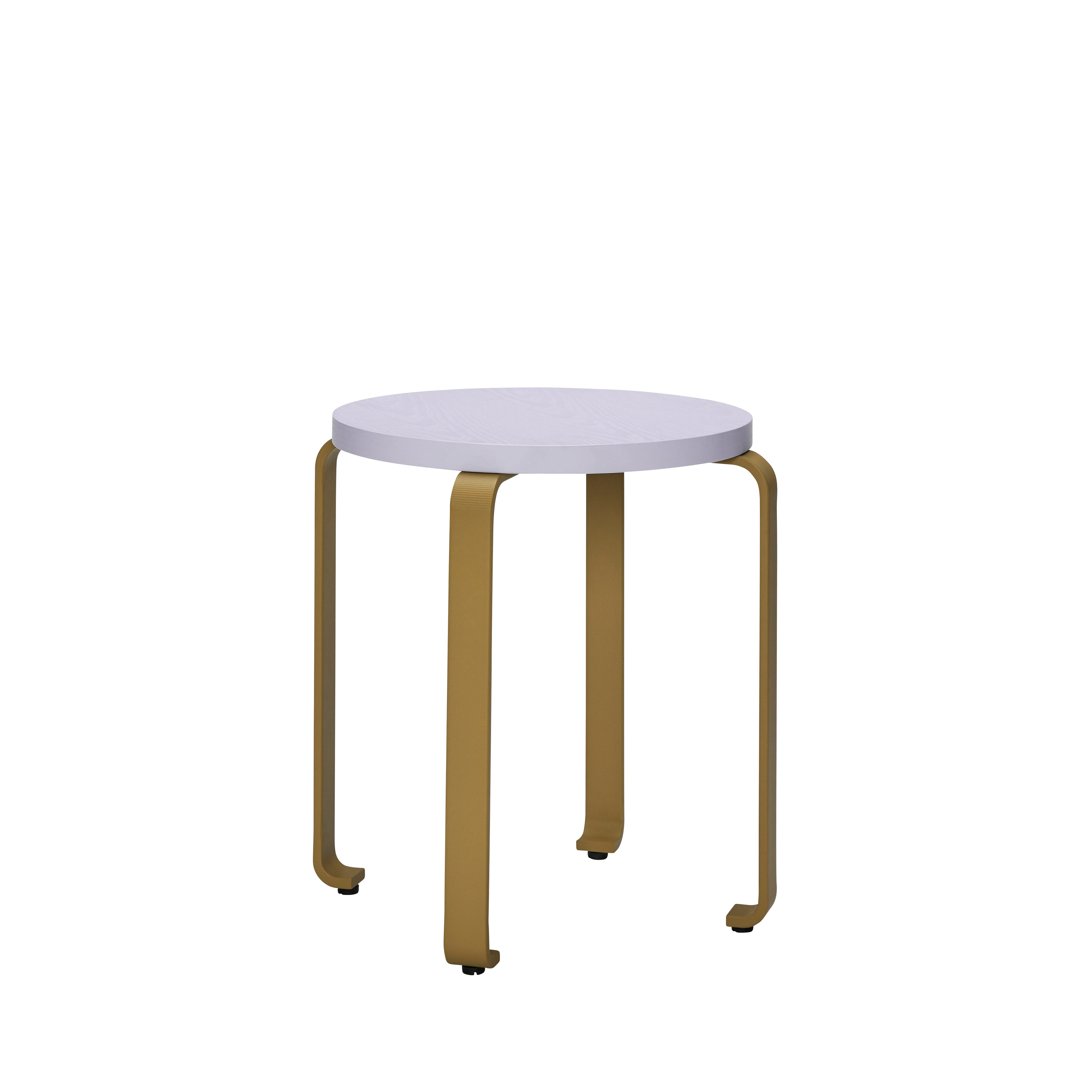 Smile Stool Lavendel/Khaki - ø46xh46,5cm