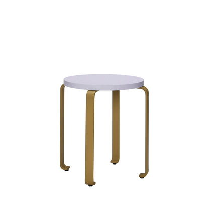 Smile Stool Lavendel/Khaki - ø46xh46,5cm
