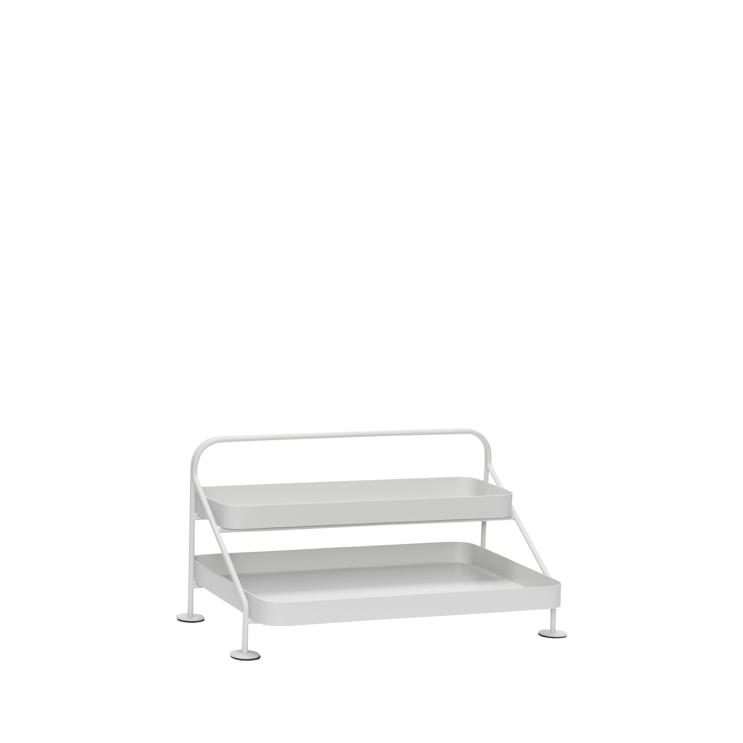 Sortit Papirskuff Lys grå - 38x25xh20cm A4/A5