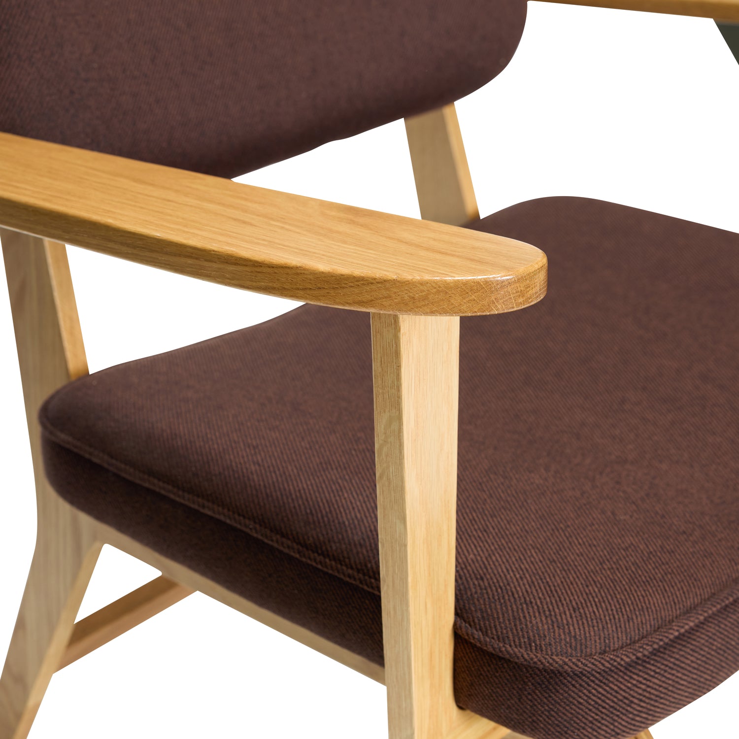 Haze Lounge stol Mørk brun - 80x64xh71cm