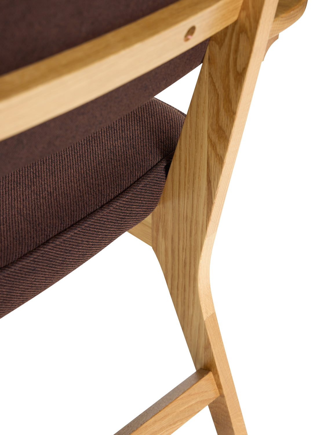 Haze Lounge stol Mørk brun - 80x64xh71cm