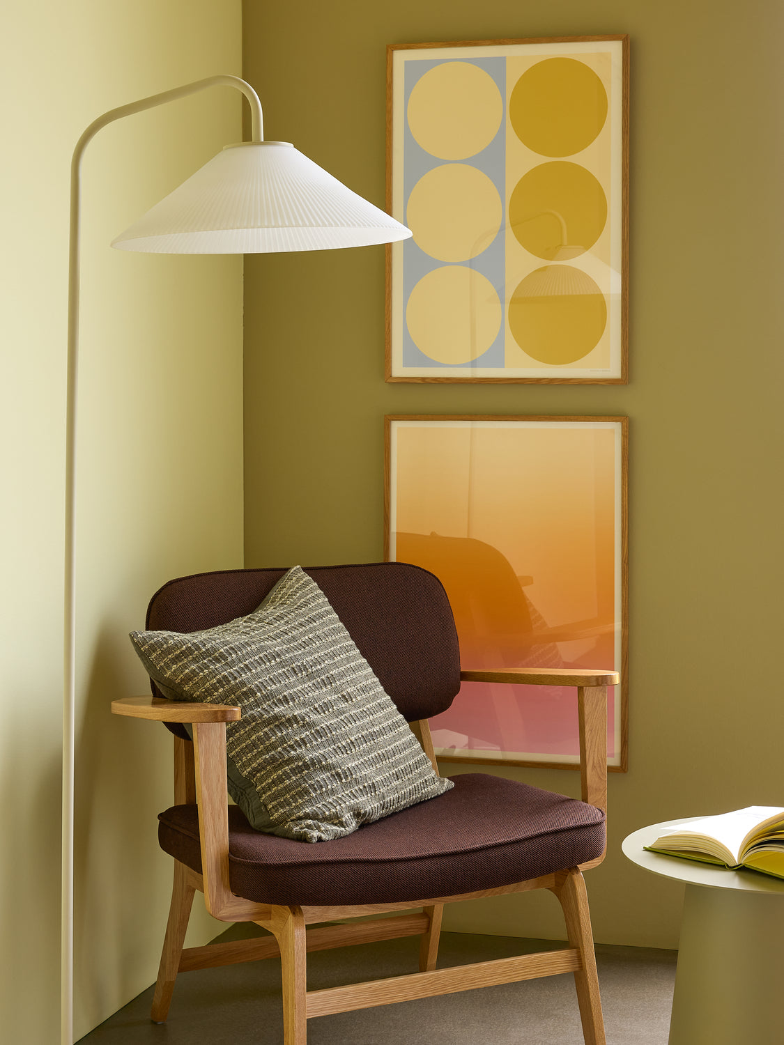 Haze Lounge stol Mørk brun - 80x64xh71cm