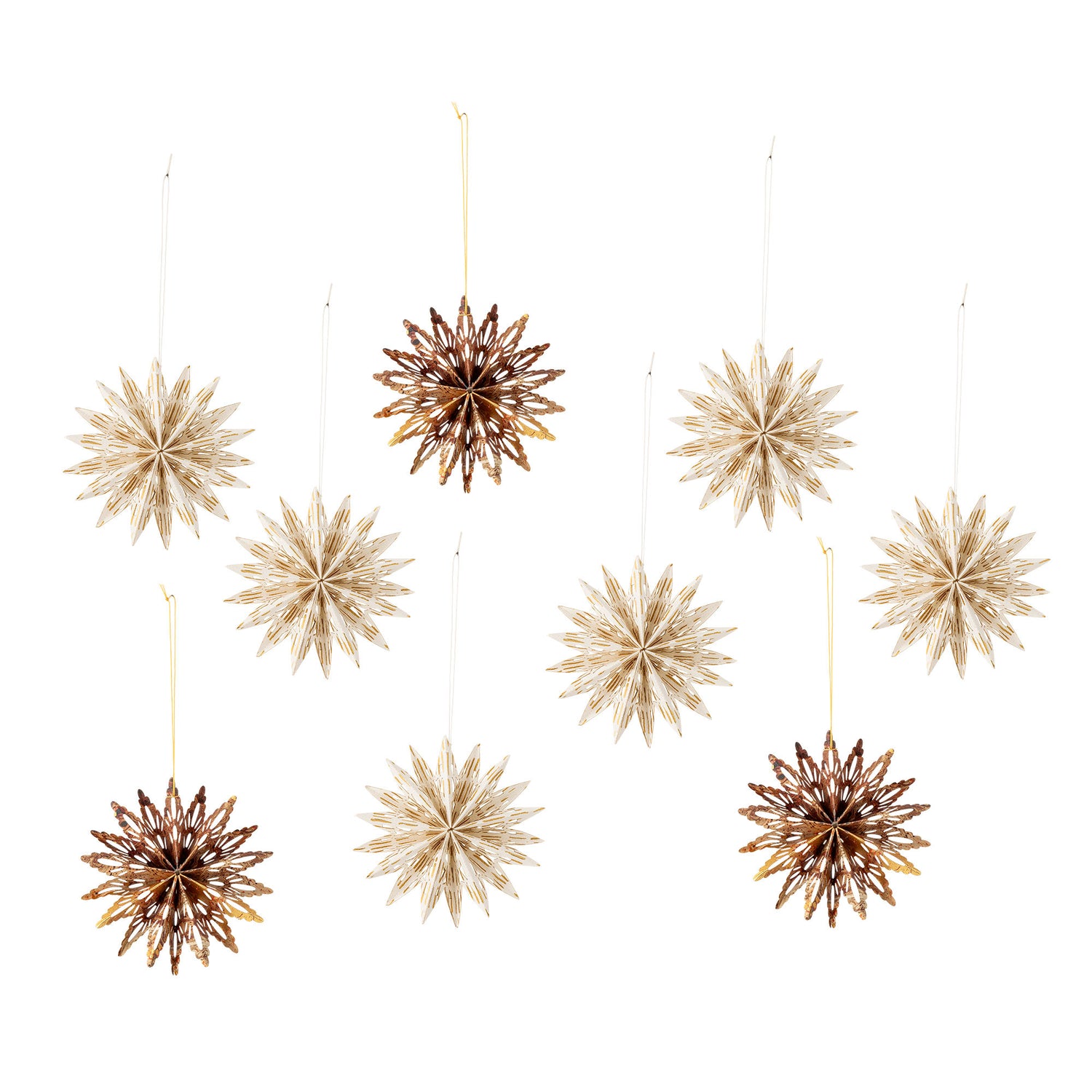 Bloomingville Star Ornament, Nature, FSC® Mix, Paper
