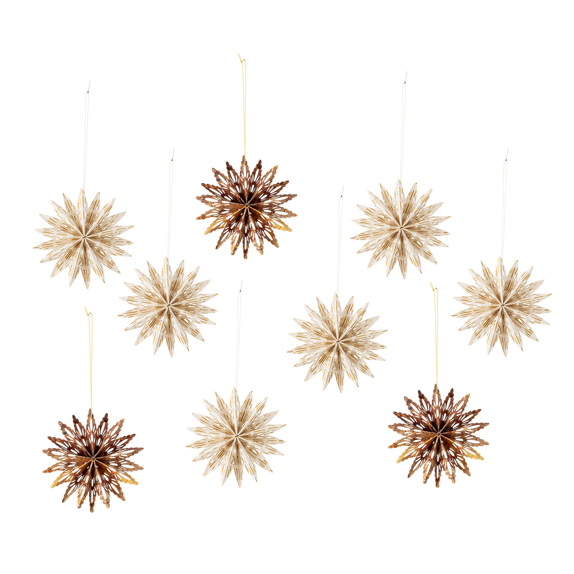 Bloomingville Star Ornament, Nature, FSC® Mix, Paper
