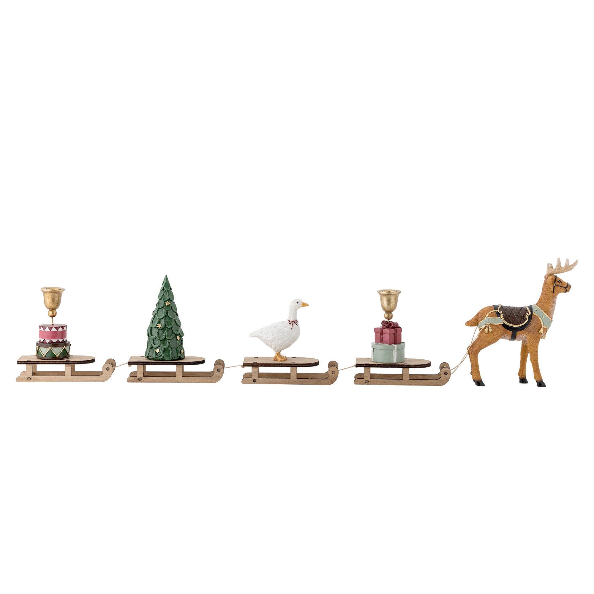 Bloomingville Dasher Deko, Green, Polyresin