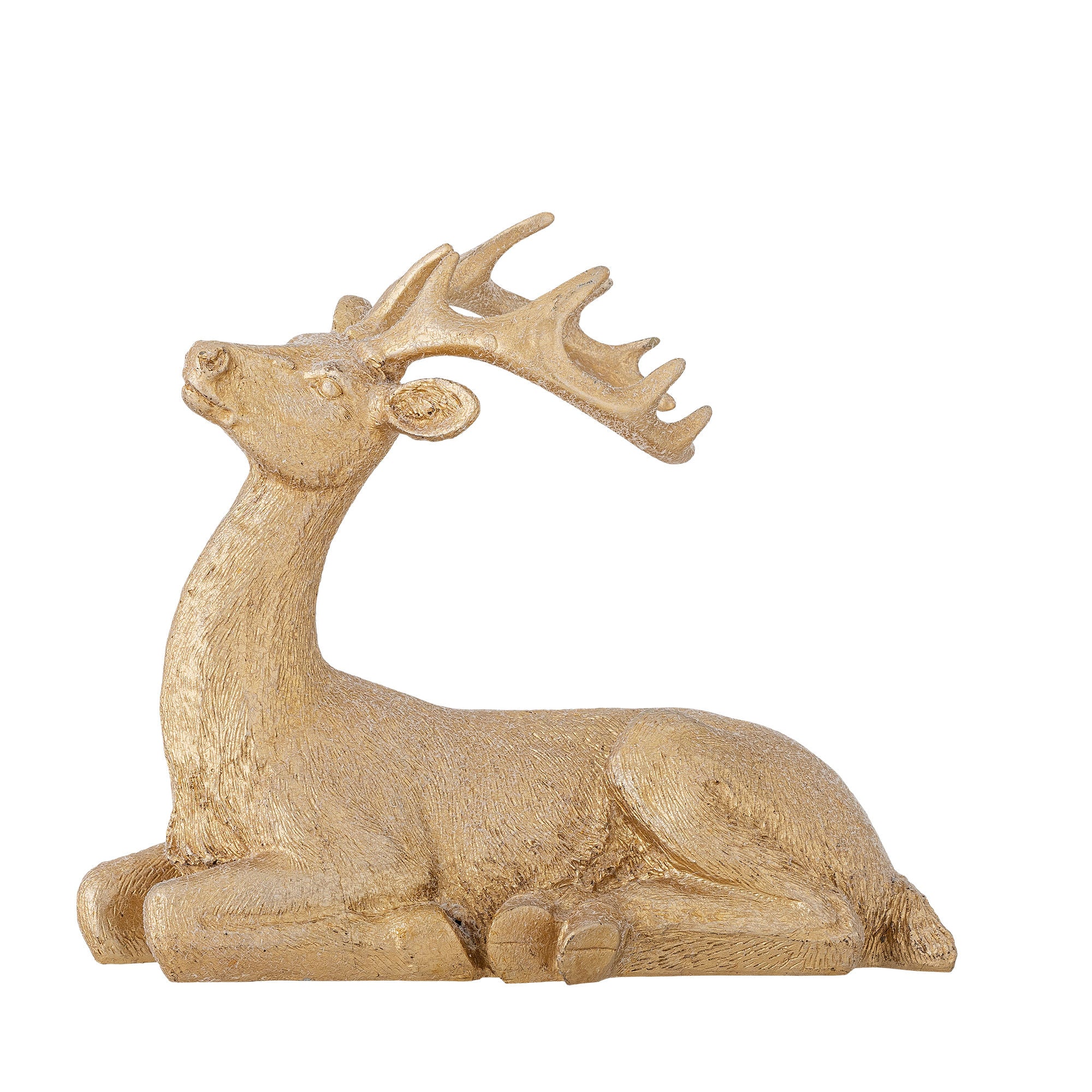 Bloomingville Pranzer Deco, gull, polyresin