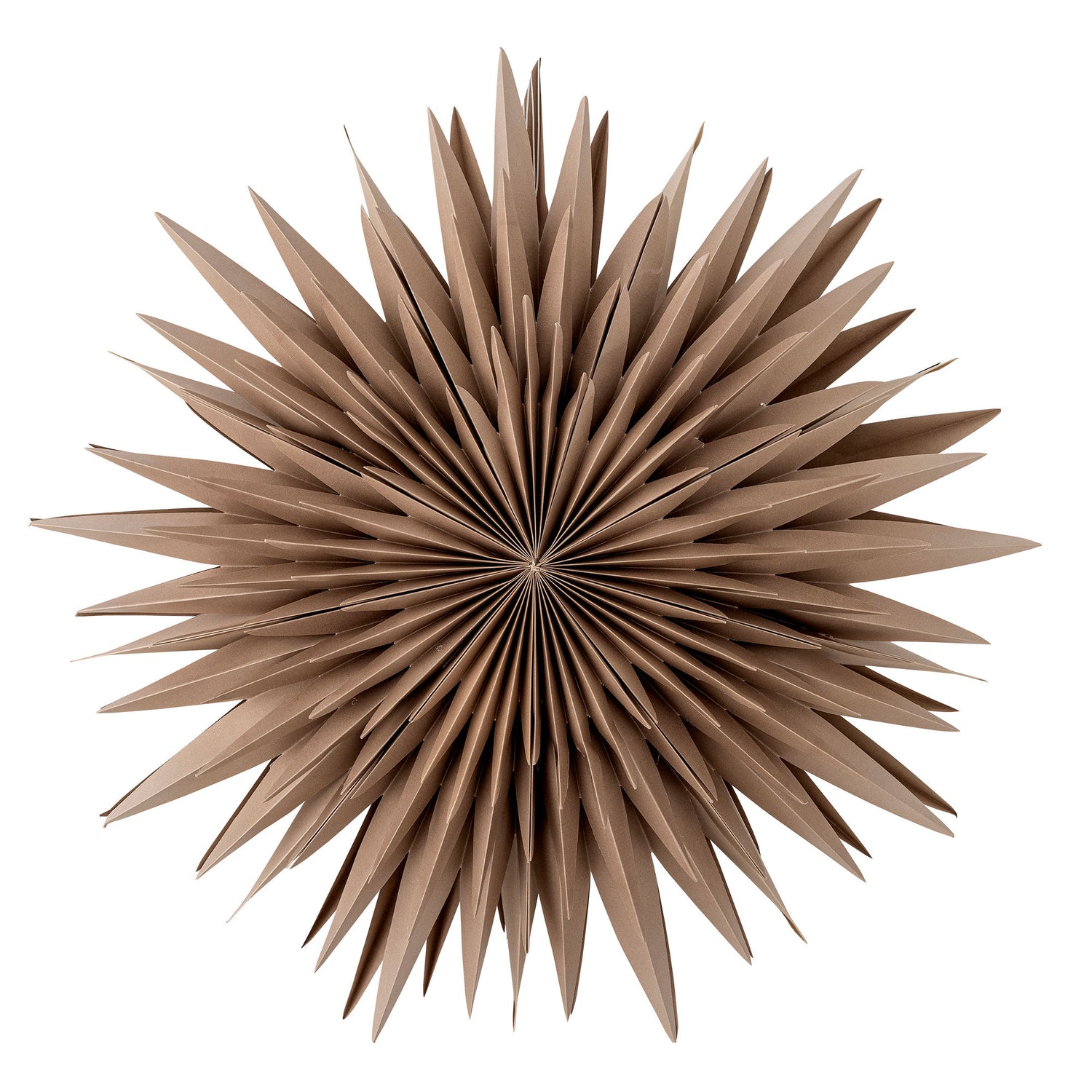 Bloomingville Elijas stjerne m/lys, brun, FSC® -blanding, papir