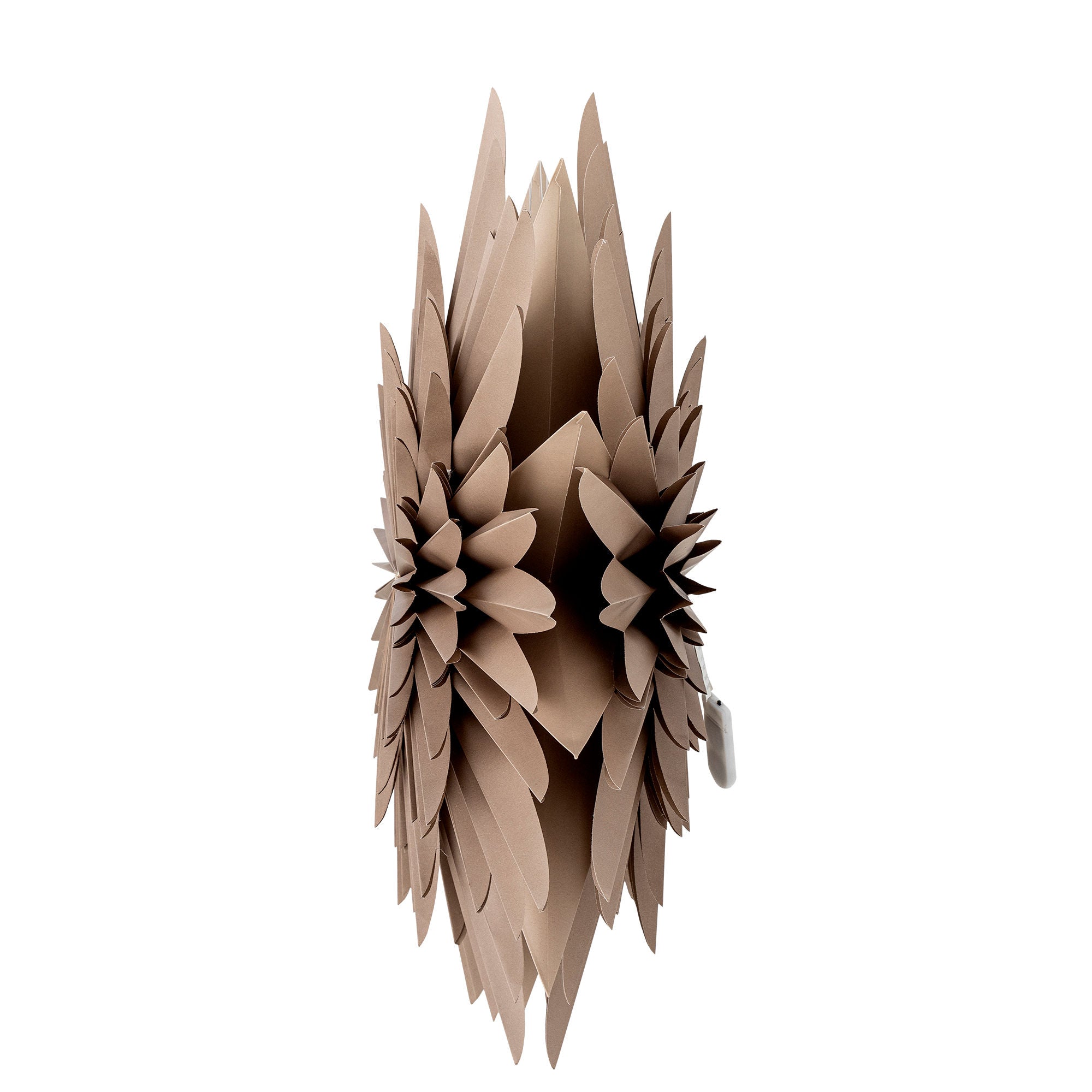 Bloomingville Elijas stjerne m/lys, brun, FSC® -blanding, papir