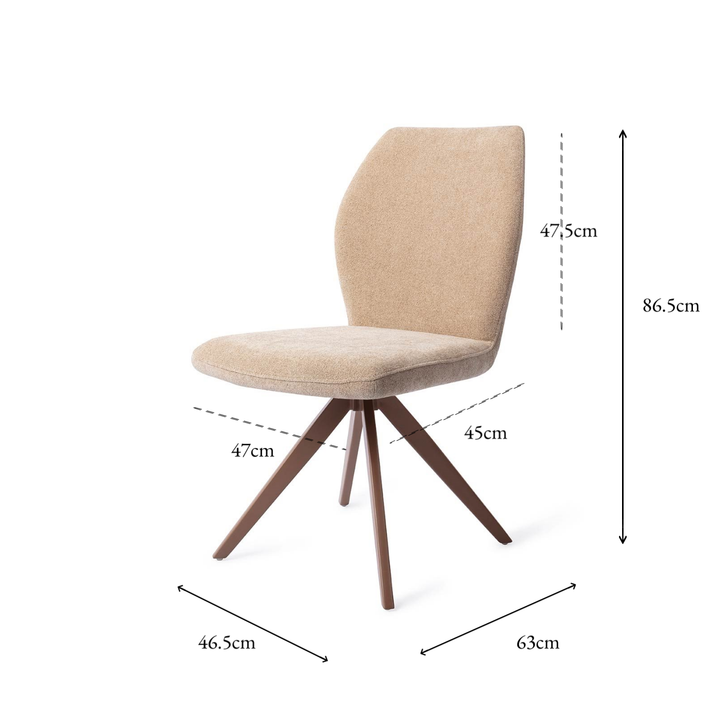 Ikata Dining Chair Funky Fudge