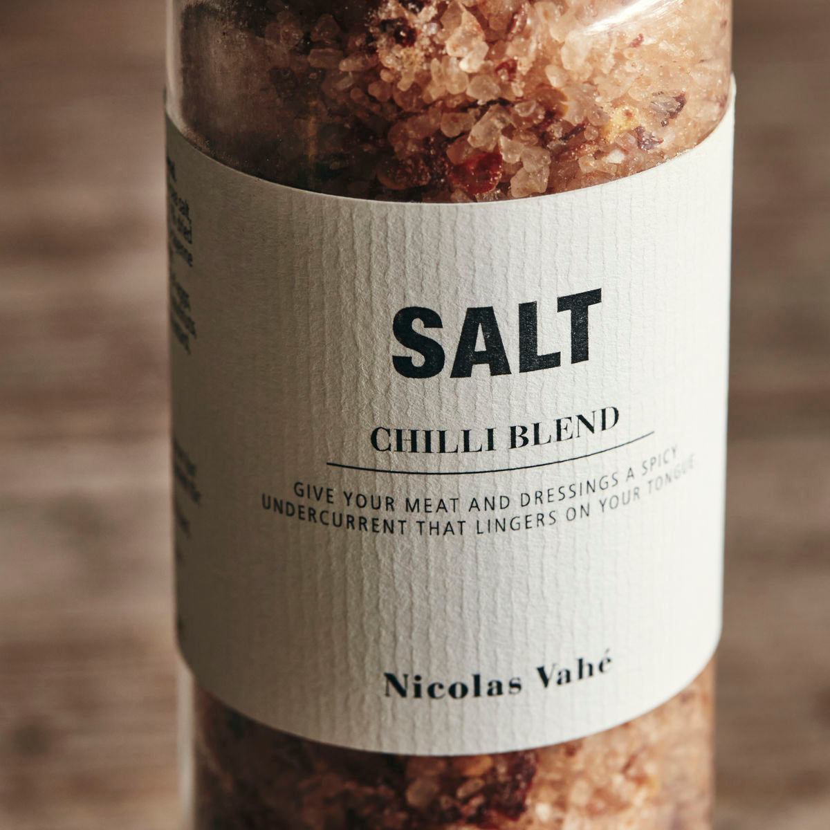 Salt, chili -blanding