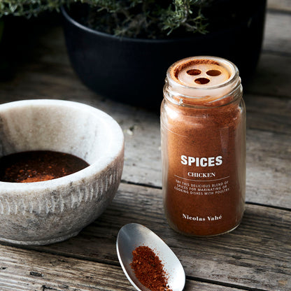 Krydder, paprika, gurkemeie og spisskummen