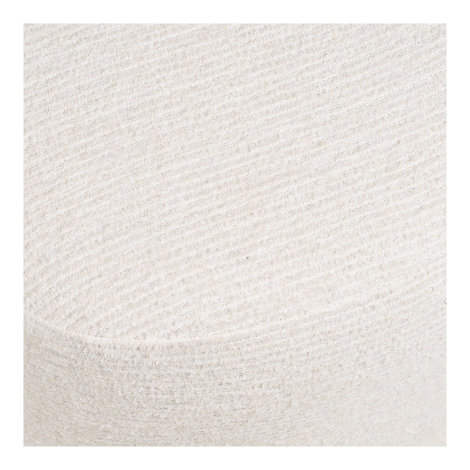 Milo Set - Lounge Chair and Puff, Off -White HN1081